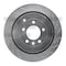 Dynamic Friction Co Brake Rotor Drilled And Slotted Silver, 631-11010R 631-11010R - alternate 1